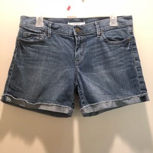 Loft Rolled Jean Shorts Size 4